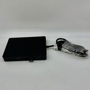 Dell WD15 K17A USB Dock Docking Station K17A001 NO‎ A/C Adapter Tested